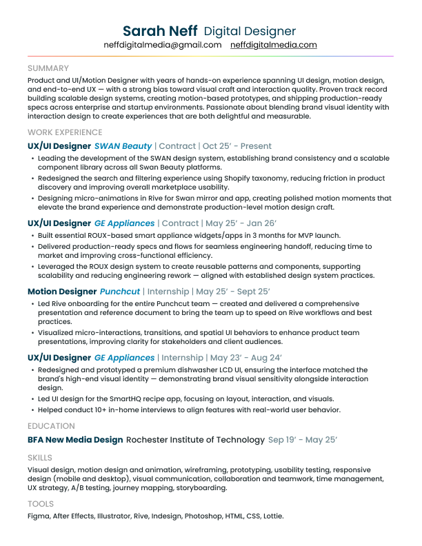 Sarah E Neff Resume2026